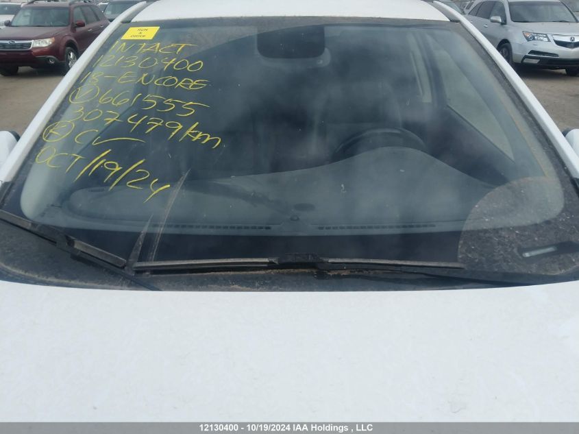 2018 Buick Encore VIN: KL4CJGSB3JB661555 Lot: 12130400