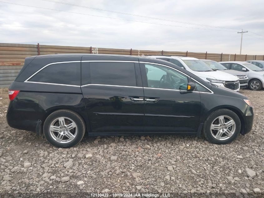 2011 Honda Odyssey Touring VIN: 5FNRL5H91BB505192 Lot: 12130422