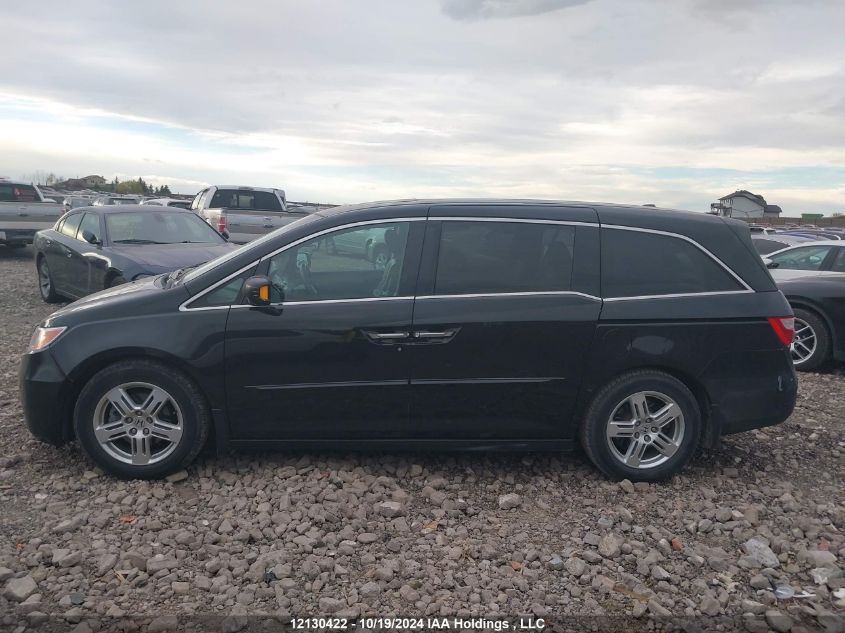 2011 Honda Odyssey Touring VIN: 5FNRL5H91BB505192 Lot: 12130422