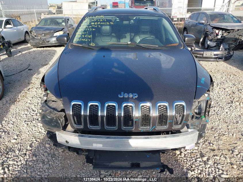 2016 Jeep Cherokee VIN: 1C4PJMDB7GW340963 Lot: 12130424