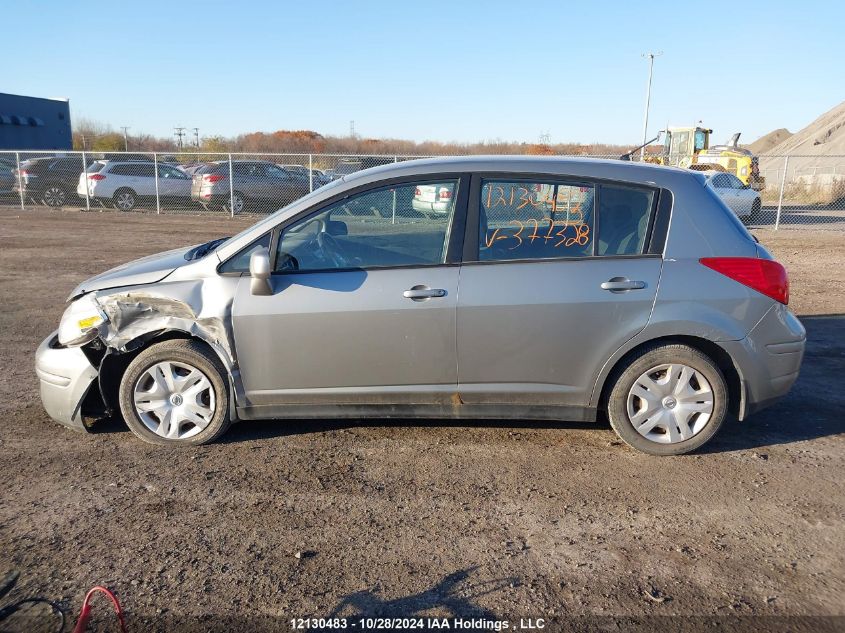 2010 Nissan Versa VIN: 3N1BC1CP1AL377328 Lot: 12130483