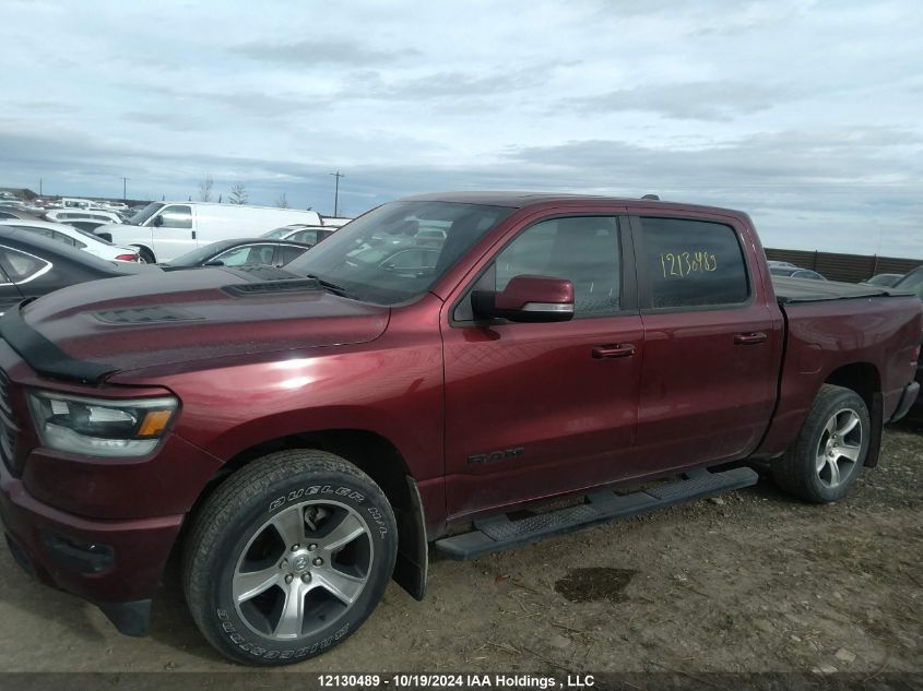 2020 Ram 1500 Rebel VIN: 1C6SRFLT1LN151418 Lot: 12130489