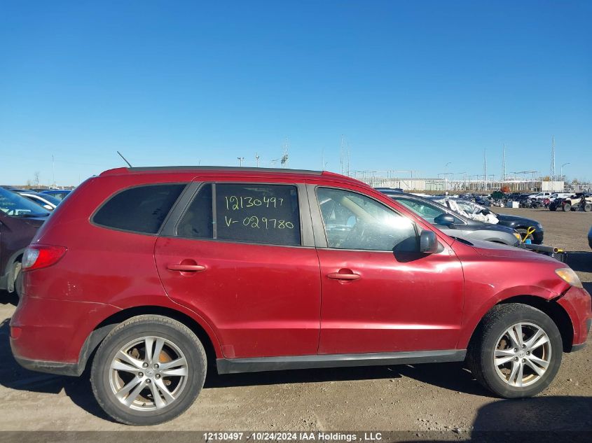 2011 Hyundai Santa Fe Gls VIN: 5XYZGDAB9BG029780 Lot: 12130497