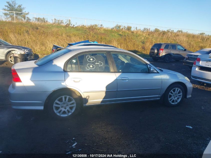 2005 Honda Civic Lx VIN: 2HGES16655H022324 Lot: 12130508