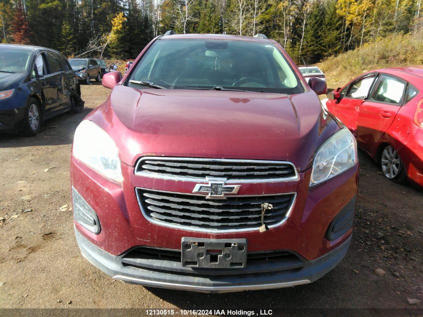 2013 Chevrolet Trax VIN: 3GNCJPSB6DL180991 Lot: 12130515