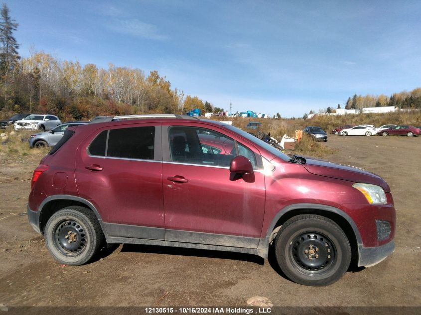 2013 Chevrolet Trax VIN: 3GNCJPSB6DL180991 Lot: 12130515