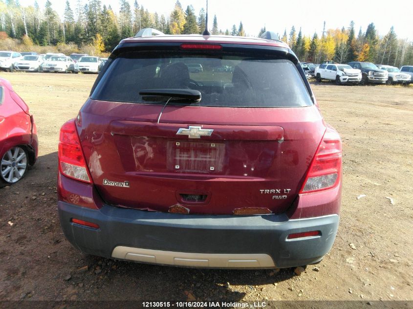 2013 Chevrolet Trax VIN: 3GNCJPSB6DL180991 Lot: 12130515