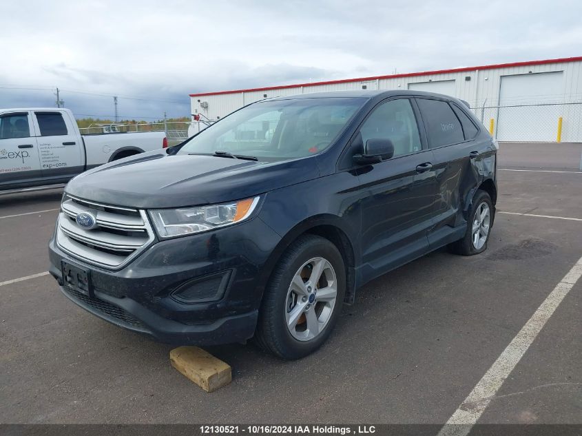 2016 Ford Edge Se VIN: 2FMPK4G93GBC27059 Lot: 12130521