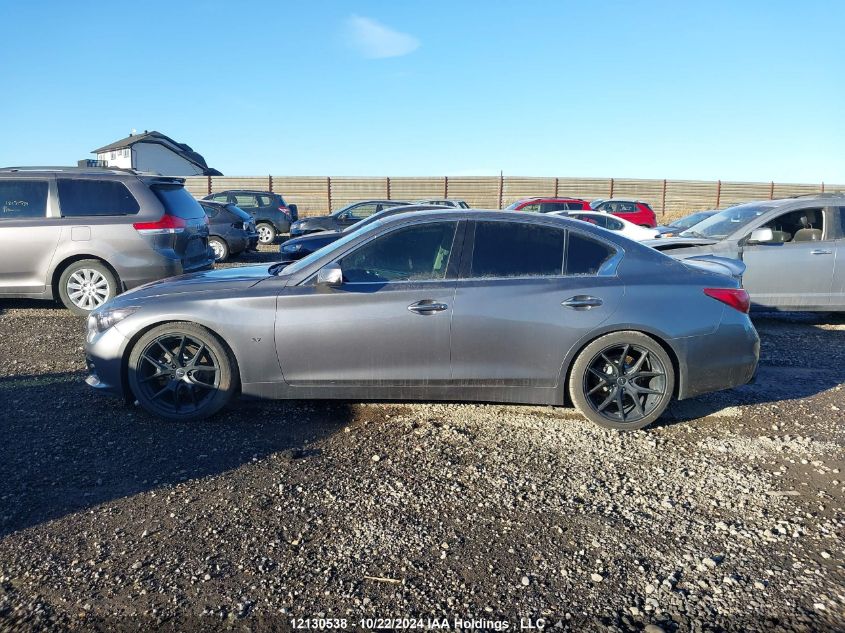 2014 Infiniti Q50 VIN: JN1BV7AR7EM685052 Lot: 12130538