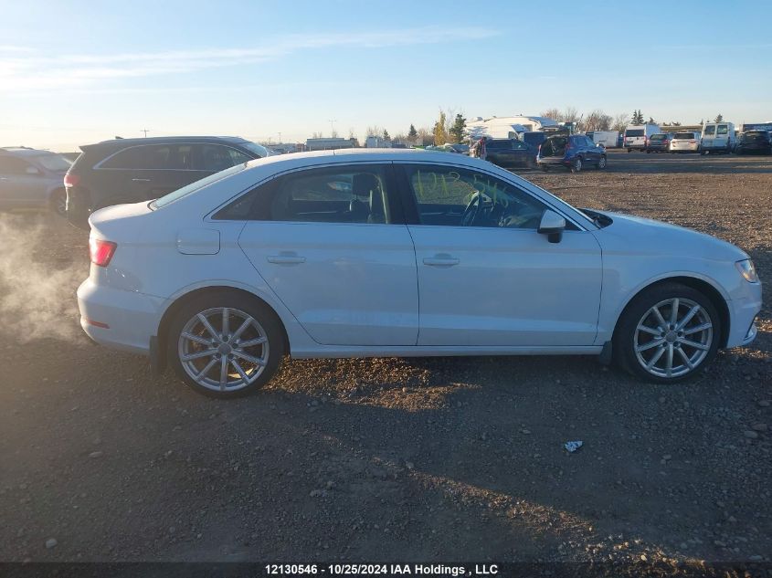 2016 Audi A3 VIN: WAUF8GFF3G1079771 Lot: 12130546