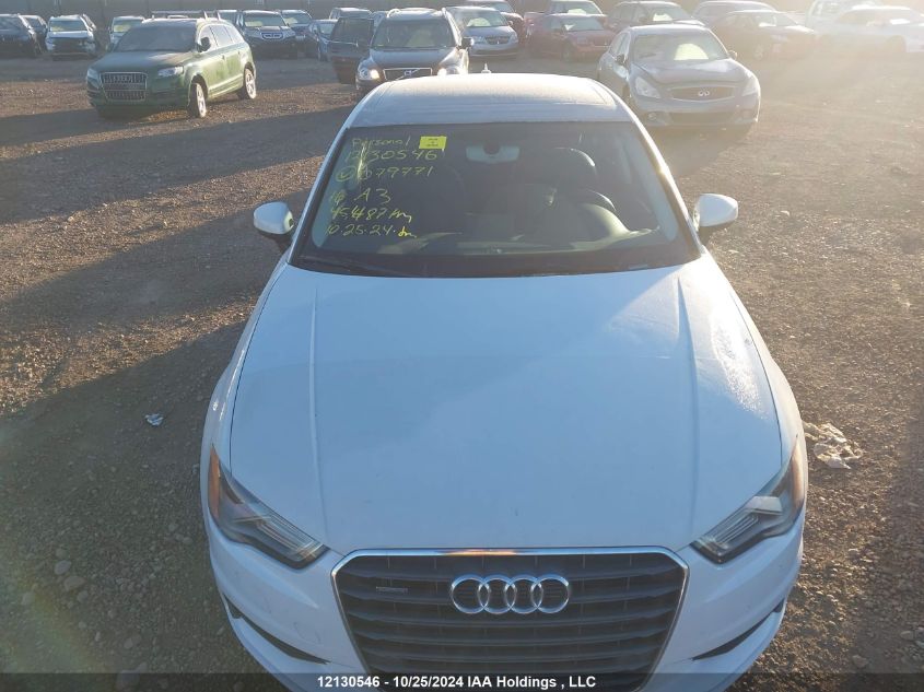 2016 Audi A3 VIN: WAUF8GFF3G1079771 Lot: 12130546