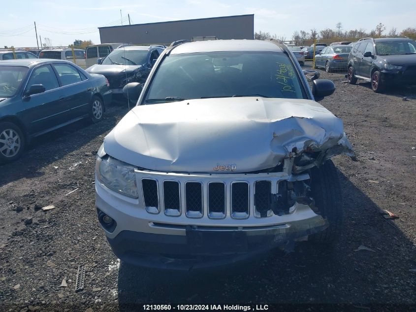 2012 Jeep Compass Sport/North VIN: 1C4NJCABXCD648317 Lot: 12130560