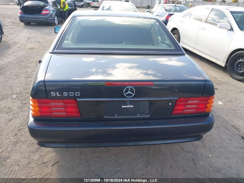 1995 Mercedes-Benz Sl 500 VIN: WDBFA67E6SF122131 Lot: 12130596