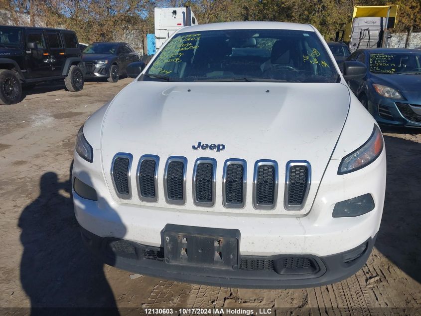 2017 Jeep Cherokee Sport VIN: 1C4PJMAB5HW609404 Lot: 12130603