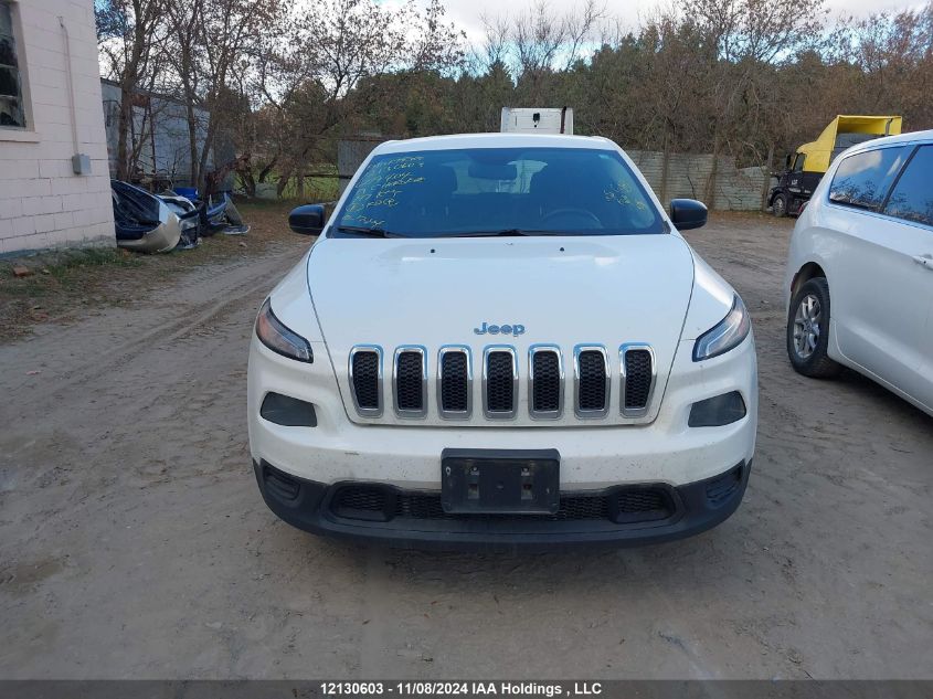 2017 Jeep Cherokee Sport VIN: 1C4PJMAB5HW609404 Lot: 12130603