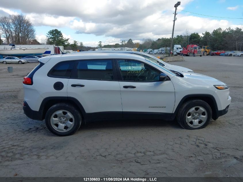 2017 Jeep Cherokee Sport VIN: 1C4PJMAB5HW609404 Lot: 12130603