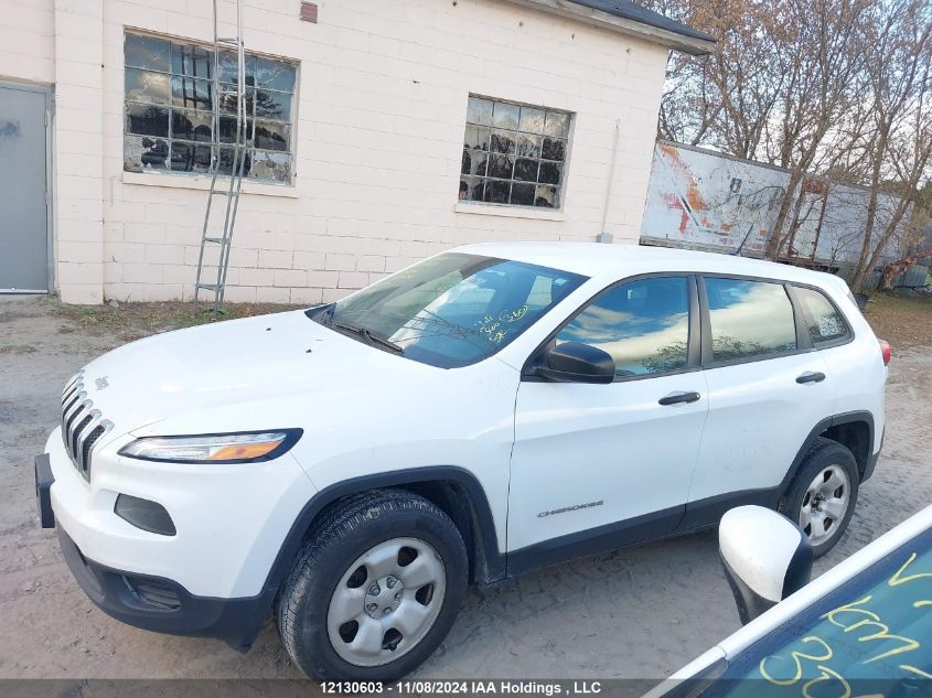 2017 Jeep Cherokee Sport VIN: 1C4PJMAB5HW609404 Lot: 12130603