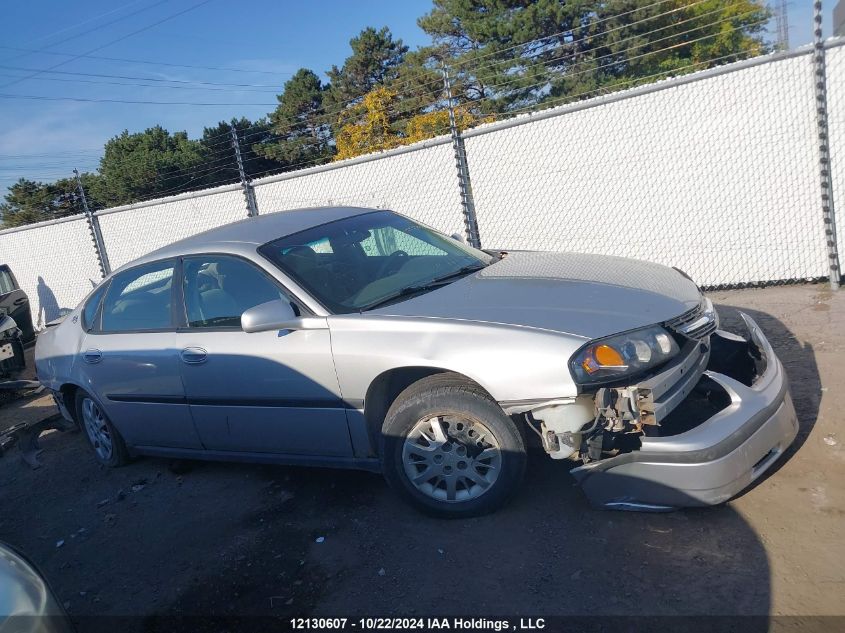 2003 Chevrolet Impala VIN: 2G1WF52E039452483 Lot: 12130607