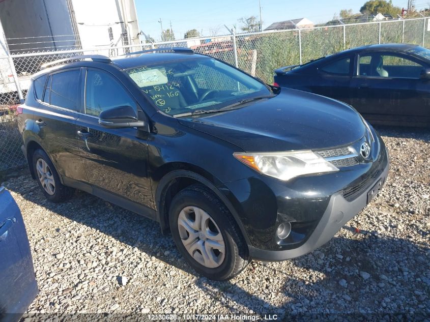 2014 Toyota Rav4 Le VIN: 2T3BFREV2EW154129 Lot: 12130626