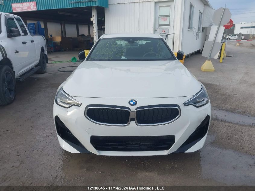 2023 BMW 230Xi VIN: 3MW33CM0XP8D12579 Lot: 12130645