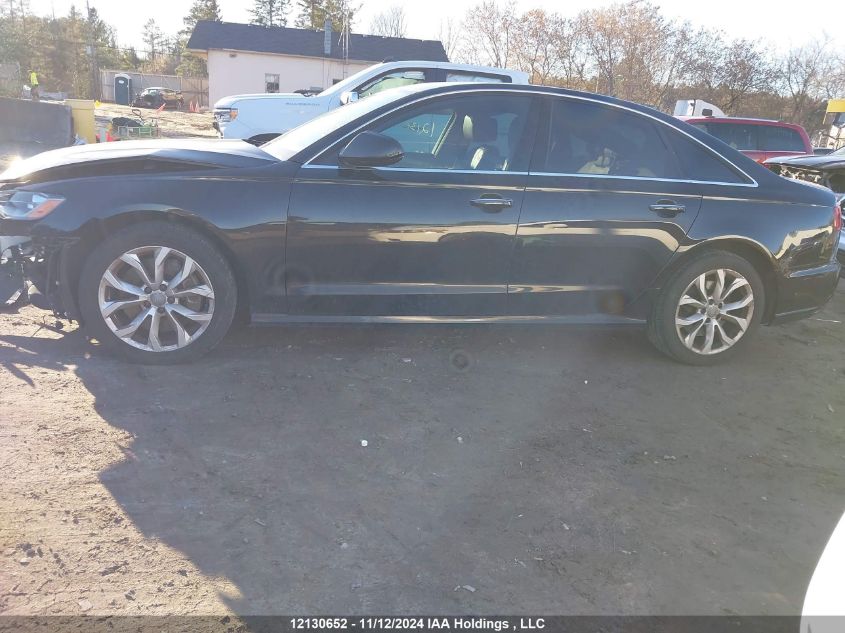 2016 Audi A6 VIN: WAUFFAFC6GN054395 Lot: 12130652