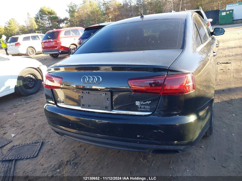 2016 Audi A6 VIN: WAUFFAFC6GN054395 Lot: 12130652