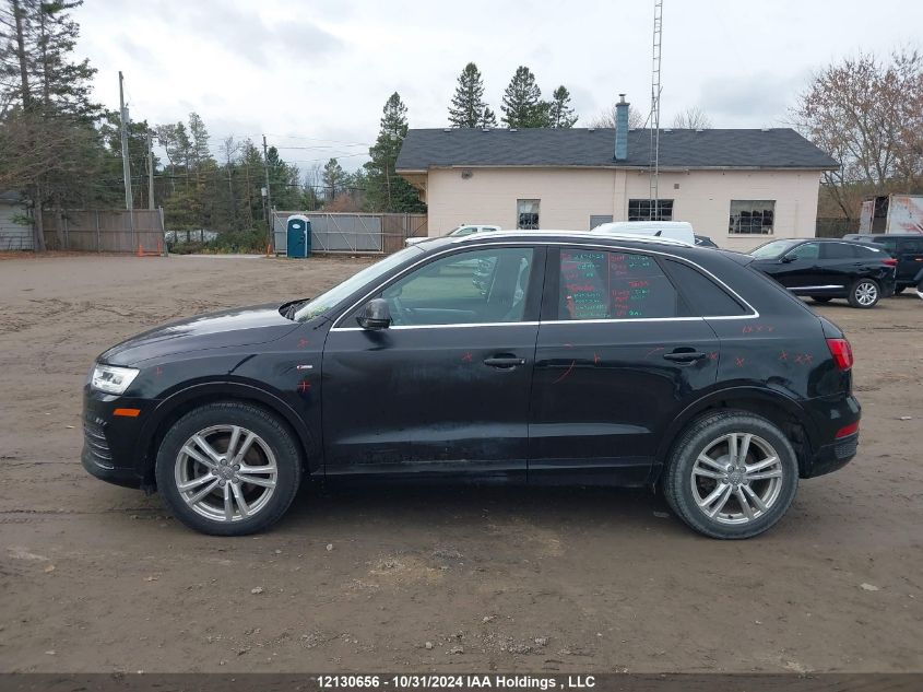 2016 Audi Q3 VIN: WA1GFCFS0GR001057 Lot: 12130656