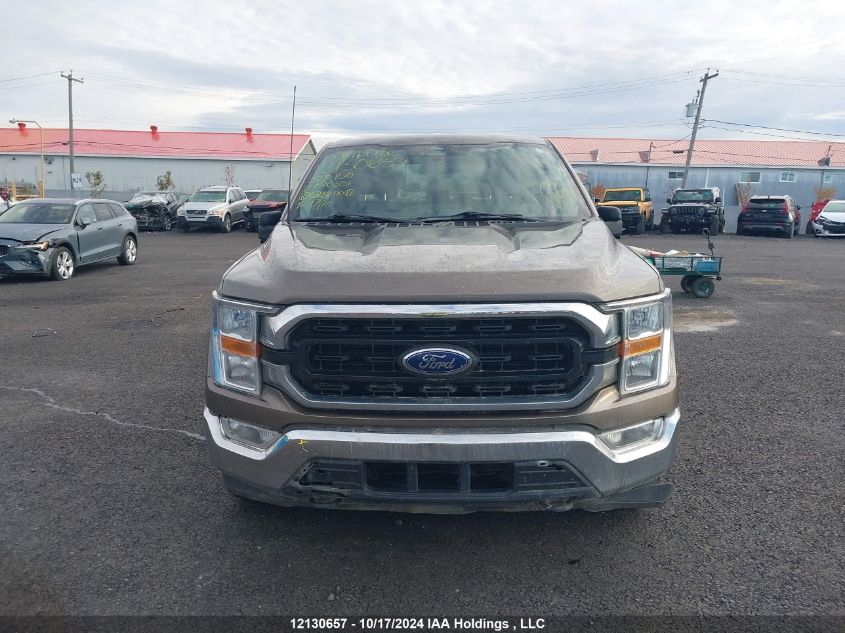 2022 Ford F150 Supercrew VIN: 1FTFW1E50NKE70351 Lot: 12130657