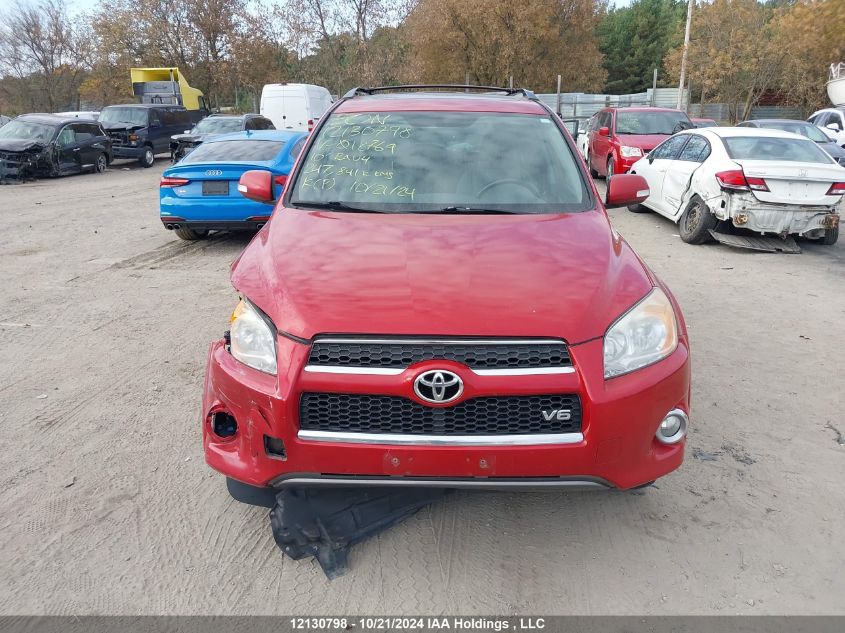 2010 Toyota Rav4 Limited V6 VIN: 2T3DK4DV1AW018769 Lot: 12130798