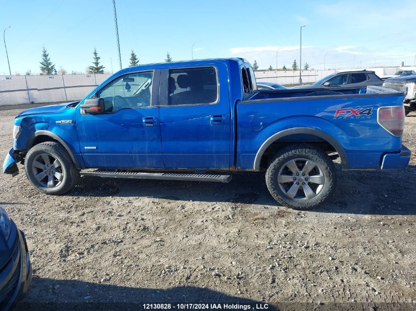 2014 Ford F150 Supercrew VIN: 1FTFW1ET8EFC55839 Lot: 12130828