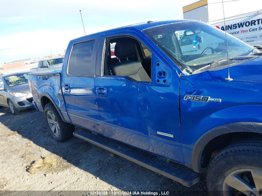 2014 Ford F150 Supercrew VIN: 1FTFW1ET8EFC55839 Lot: 12130828