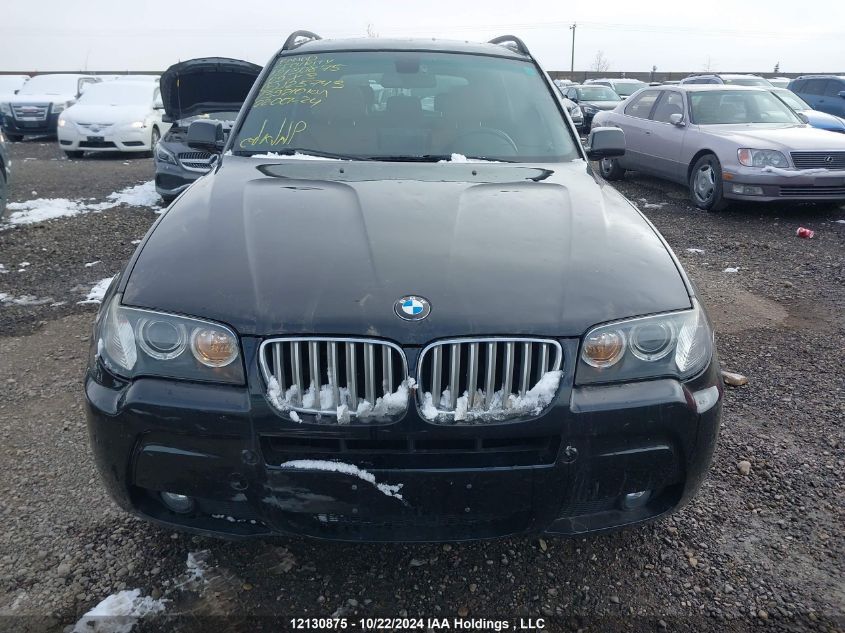 2009 BMW X3 VIN: WBXPC93439WJ25743 Lot: 12130875