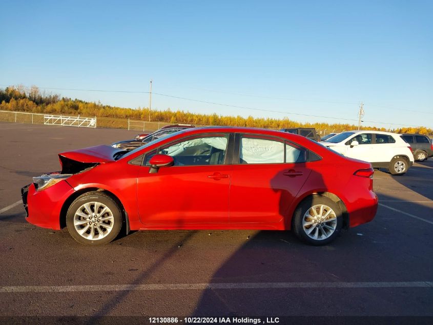 2020 Toyota Corolla Le VIN: 5YFBPRBEXLP019957 Lot: 12130886