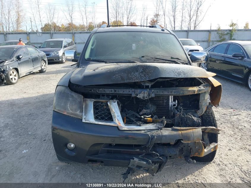 2011 Nissan Armada Platinum VIN: 5N1AA0NE3BN609557 Lot: 12130891