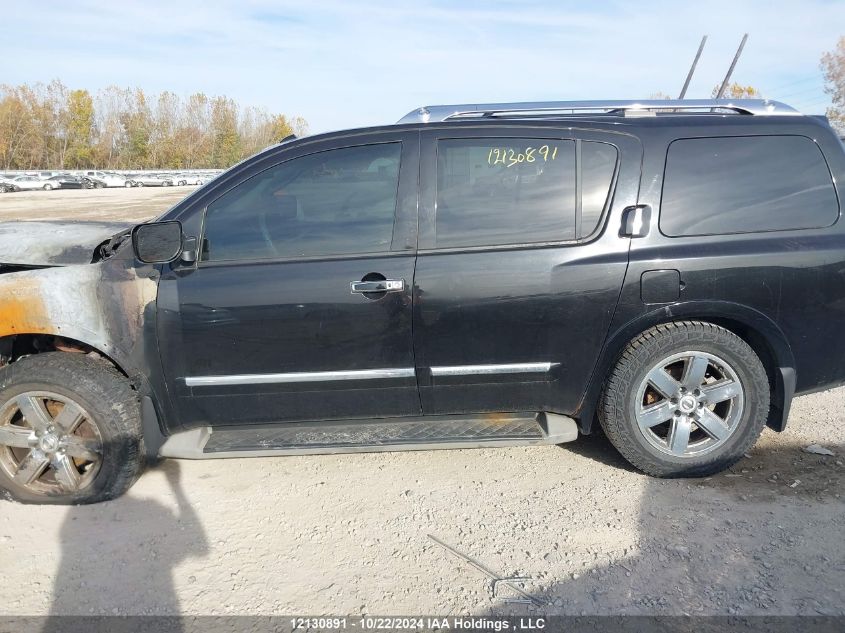 2011 Nissan Armada Platinum VIN: 5N1AA0NE3BN609557 Lot: 12130891