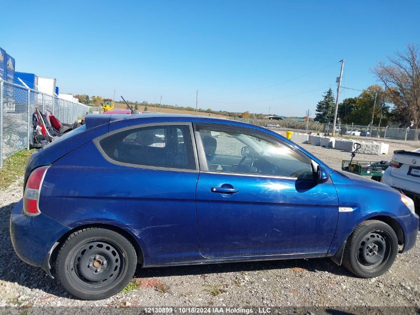 2011 Hyundai Accent Gl Sport VIN: KMHCN3BC0BU206885 Lot: 12130899