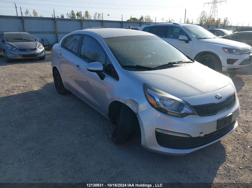 2016 Kia Rio VIN: KNADM4A3XG6534293 Lot: 12130931