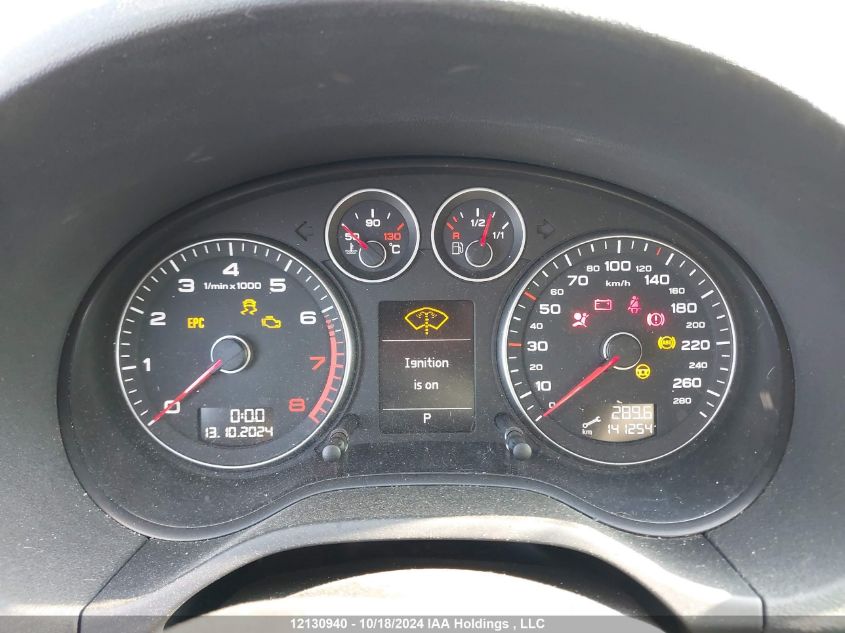 2010 Audi A3 VIN: WAUDFCFM9AA009719 Lot: 12130940