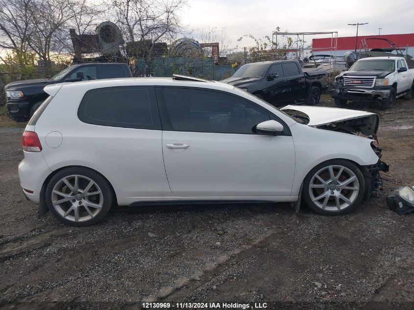 2012 Volkswagen Golf Gti VIN: WVWEV7AJ5CW264338 Lot: 12130969