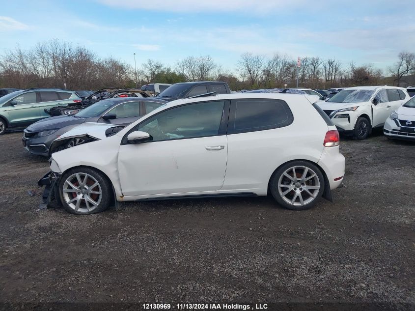 2012 Volkswagen Golf Gti VIN: WVWEV7AJ5CW264338 Lot: 12130969