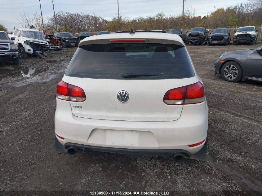 2012 Volkswagen Golf Gti VIN: WVWEV7AJ5CW264338 Lot: 12130969