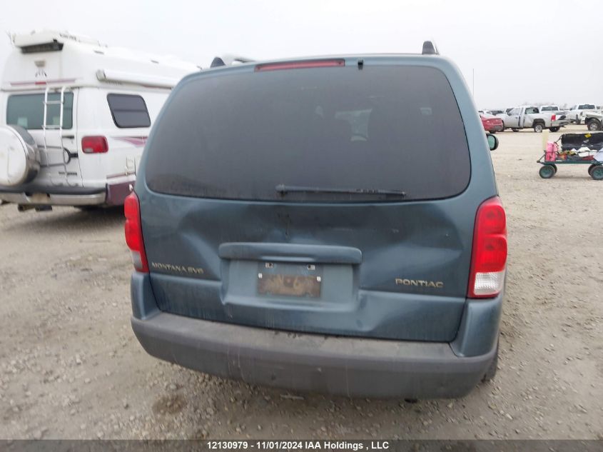 2006 Pontiac Montana Sv6 VIN: 1GMDV33L76D175188 Lot: 12130979