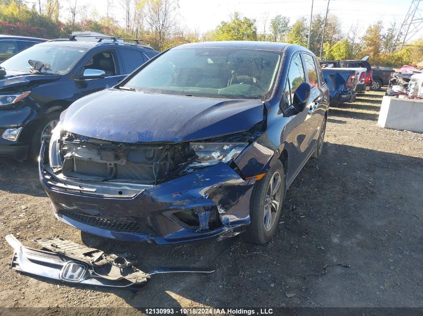 2019 Honda Odyssey VIN: 5FNRL6H69KB506943 Lot: 12130993