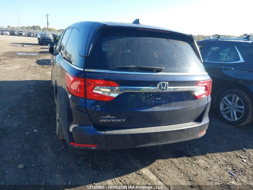 2019 Honda Odyssey VIN: 5FNRL6H69KB506943 Lot: 12130993