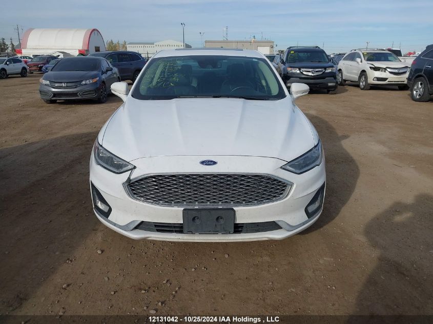 2020 Ford Fusion Titanium VIN: 3FA6P0RU4LR129977 Lot: 12131042