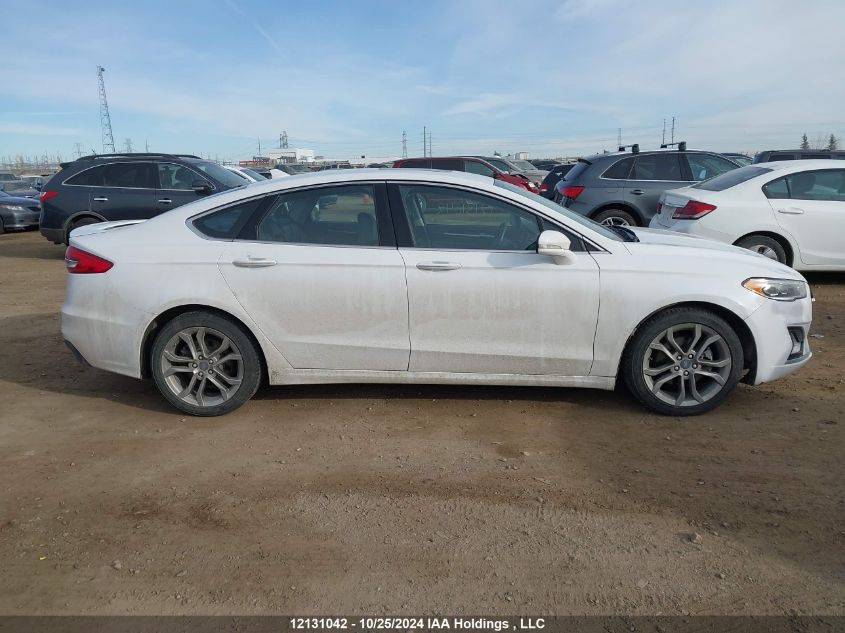 2020 Ford Fusion Titanium VIN: 3FA6P0RU4LR129977 Lot: 12131042