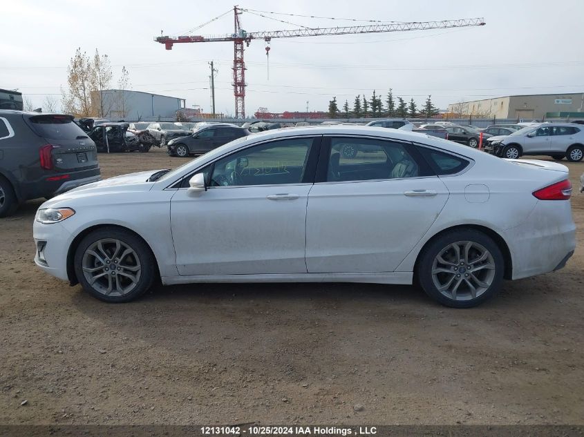 2020 Ford Fusion Titanium VIN: 3FA6P0RU4LR129977 Lot: 12131042