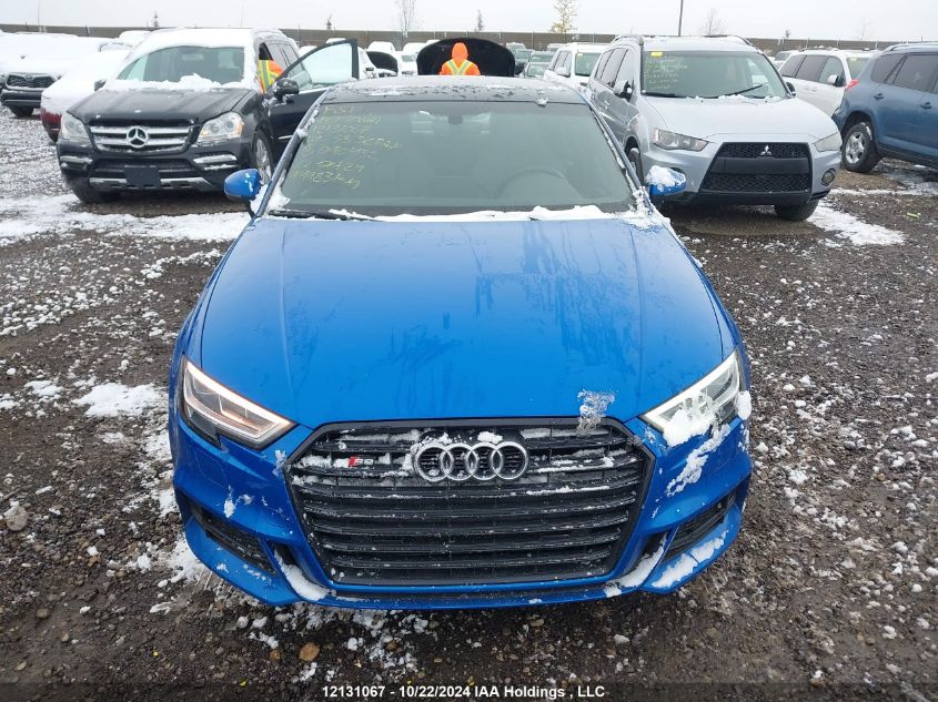 2019 Audi S3 Sedan VIN: WAUF1GFF7KA090432 Lot: 12131067