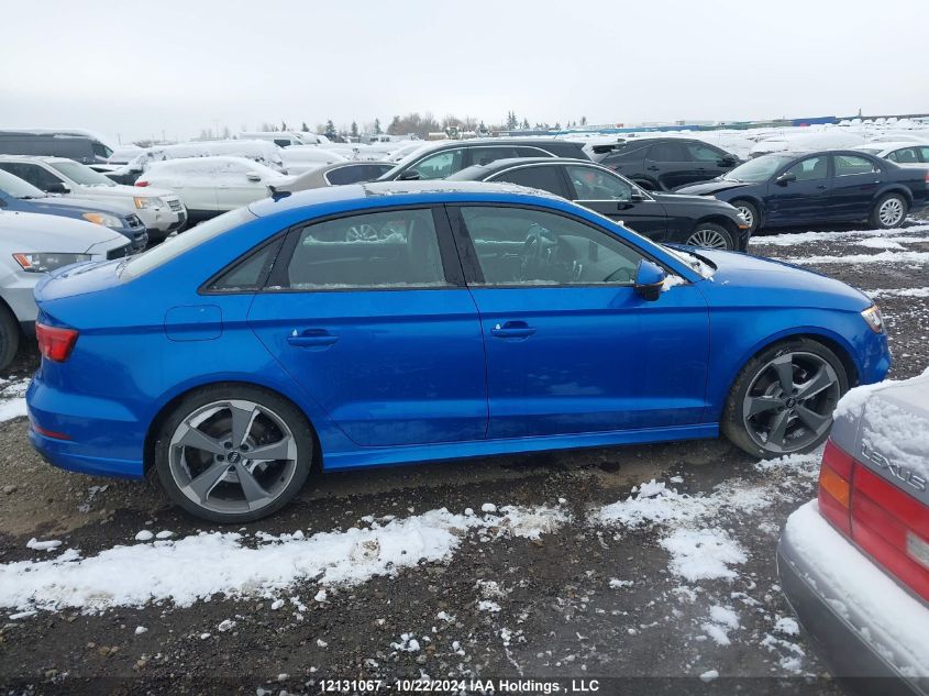 2019 Audi S3 Sedan VIN: WAUF1GFF7KA090432 Lot: 12131067