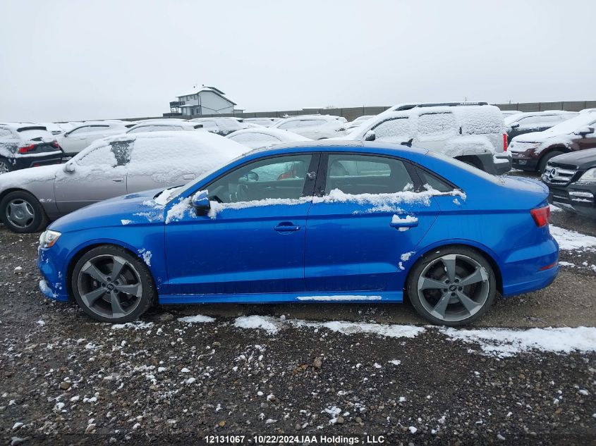 2019 Audi S3 Sedan VIN: WAUF1GFF7KA090432 Lot: 12131067